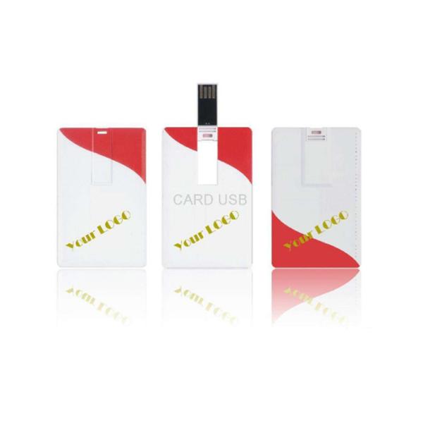4GB 8GB Credit Custom Usb Business Card Portable Usb Flash Drive With Full Color