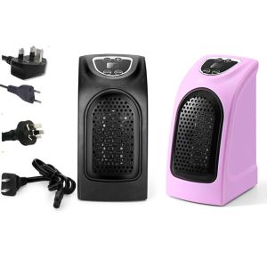 Mini Energy Efficient Fan Heater , Low Power Fan Heater Fire Resistant ABS