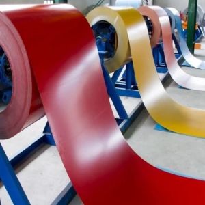 RAL Color Galvanized GI Steel Coil 280-420Mpa Tensile Strength 60-95HRB Surface