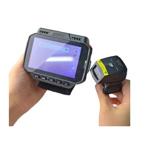 WT04 Wearable Portable Handheld Computer For Warehouse Barcode Solution