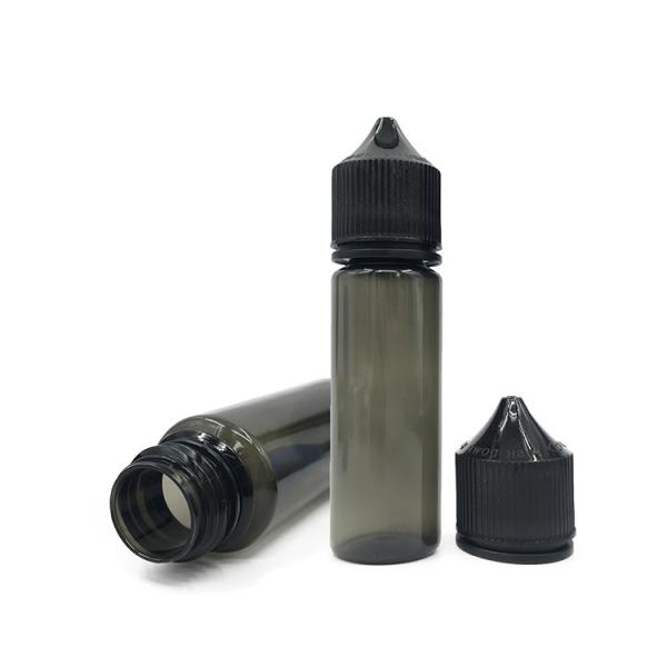 Capacity PET Custom Printed E liquid bottles Round Childproof