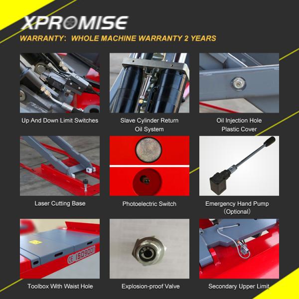 Double Level Scissor Lift for Alignment