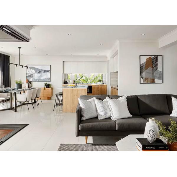 ICC EN-1090 Prefabricated House Modern Luxury Villa Kits With Light Gauge Steel