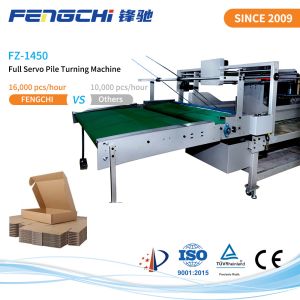 Fengchi Full Servo Pile Turning Mahine For Cardboard Laminating