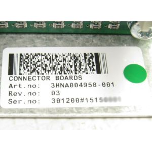 3HNA004958-001 Paint Robots Parts PLC Programmable Connector Boards