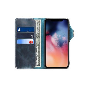 Geniune leather flip phone case for 2019 iphone11 11Rro, 11MAX, plug-in card