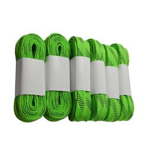 Variable Sizes Ice Hockey Laces Waxed Wear Resistant With CE ISO Certificates