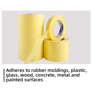 High Temperature UV Resistance Resistance Painters Masking Adhesive Edge Rubber