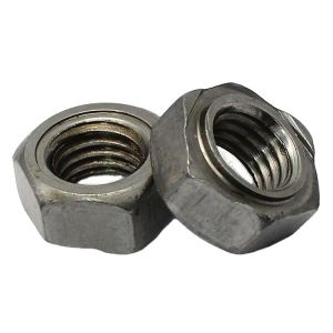 Oxidized Blackened Weld Hexagonal Nut Grade 8.8 For Metric Measurement System