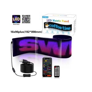 Custom Text Pattern Animation LED Matrix Panel For Advertising Promotion Display