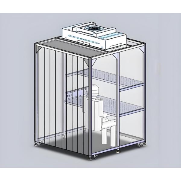 Easy Install Customized Modular Clean Room Booth For Optimal Performance In