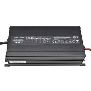 Wholesale 40dB 24V 8A AGV Battery Charger Robust Aluminum Alloy Housing from china suppliers