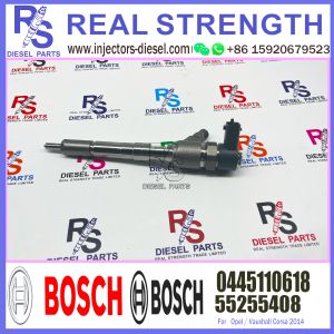 Wholesale New Diesel Engine Parts Common Rail Injector 0445110618 0 445 110 618 For Opel And Vauxhall from china suppliers