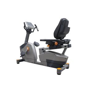 China Adjustable Seated Gym Recumbent Bike Smoothly Noiseless 14kg Flywheel on sale