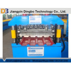 Automatic PLC Control Customized/Trapezoidal Roof Panel roll forming Machine