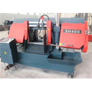 High Precision Auto Feeding Horizontal Metal Bandsaw 5.5KW Main Generator Power