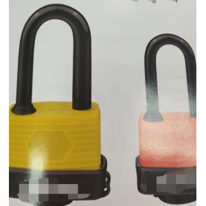 Waterproof Laminated High Security Padlock / Long Shackle Padlock