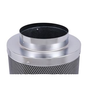 6 Inch * 400mm Hydro Carbon Charcoal Air Filter By Carbon Bed Depth 38mm