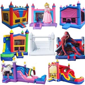 Wholesale Customized Color Inflatable Bouncing House for Party Rental Age Range 14 Years Up from china suppliers