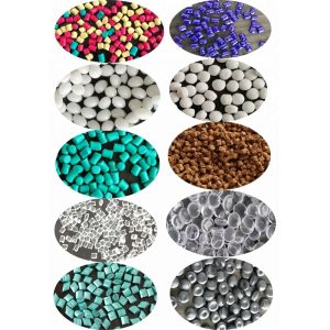 Plastic Pelletizing Machine Twin Screw Extruder PET Granules Making Machine