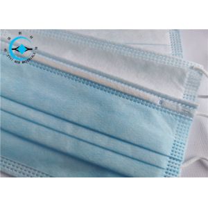 Anti Dust Outdoor Earloop Face Mask Disposable Very Low Resistance To Breathing