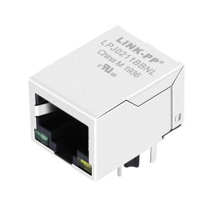 Wholesale LF1S028-XX Magnetic RJ45 Jack WITH 10 BASE-T FILTER LPJ0211BBNL Media Server from china suppliers