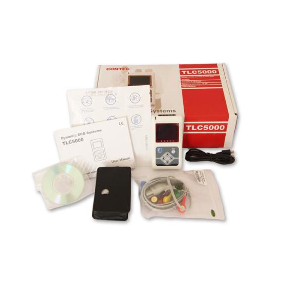 CE FDA TLC5000 Portable Patient Monitor 12 channels ECG Holter Machine for