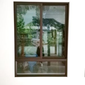 Crescent Lock Aluminum Slider 6 Ft Sliding Glass Door Customized