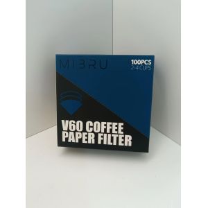 Wholesale V Shaped Coffee Filter Cone Paper Filters 100 Pack for Manual Brewing Drip Coffee Makers and Pour Over Systems with Food Grade Material from china suppliers