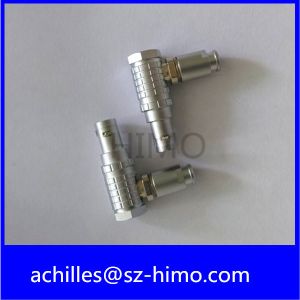 right angel connector male terminal lemo 5 pin
