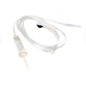 20 drops Customized Pvc Tube Admin Y Type Infusion Set Steril With Flow