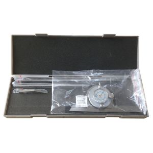 0-360 Degree Stainless Steel Dial Bevel Protractor Instrument