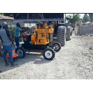 Portable Residential Gk 200 Mini Borehole Drilling Machine Hydraulic