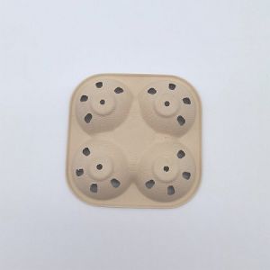 Compostable Fruit Biodegradable Bagasse Tableware Food Container With Hole