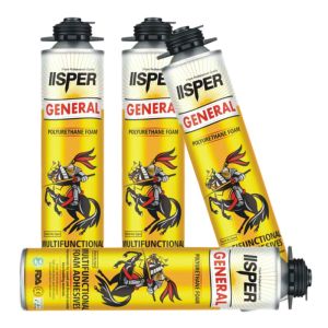 White Pu Foam Caulking Insulation Seal Polyurethane Foam 750ml