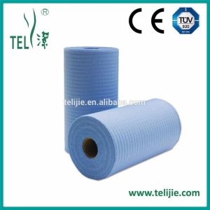 Scrim Reinforced Disposable Surgical Towels With Cotton Threads