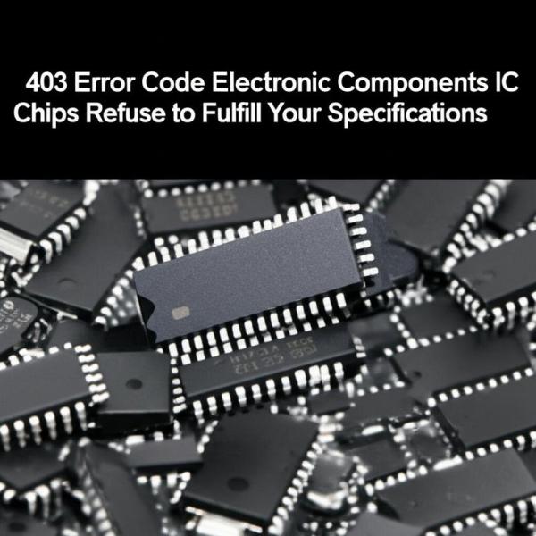 403 Error Code Electronic Components IC Chips Refuse to Fulfill Your Specificati
