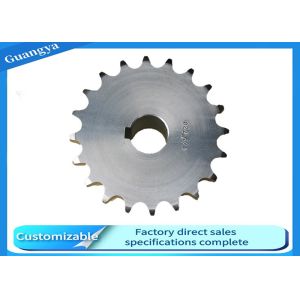 Hardened Tooth C45 Steel Roller Chain Sprockets For Tranmission