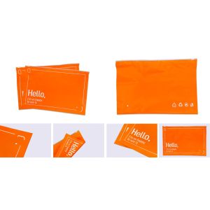 China CPE Custom Plastic Zip Bags Tearproof Environmentally Friendly Materials on sale