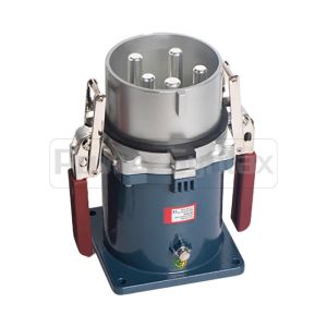 China PowerSyntax 5P 630 Amp IP67 400V Heavy Duty High Current Industrial Appliance Inlet Straight Type Part No. 75149 on sale