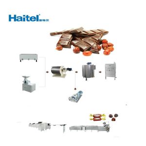 Stainless Steel Commercial Chocolate Making Machine With Moulds 250kg/H