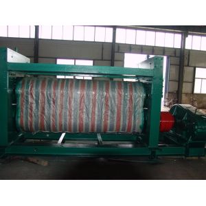 Two Rollers Metal Flattening Machine For Expanded Metal Mesh / Wire Mesh