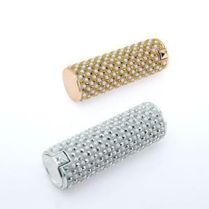 Screen Printing Labeling DIY Round Empty Lipstick Tube Capacity 3g