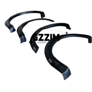 Fender Flare With Light For Ford Everest 2024 Black Fender Flares Modified Wheel