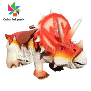 Freely Walking Kid Arcade Machine , 2 Players Dinosaur Kiddie Ride