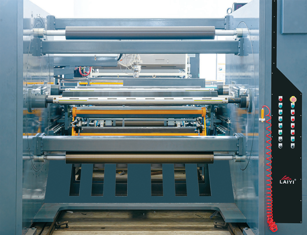 High Efficiency Double Sided Release Paper Extrusion Laminating Machine