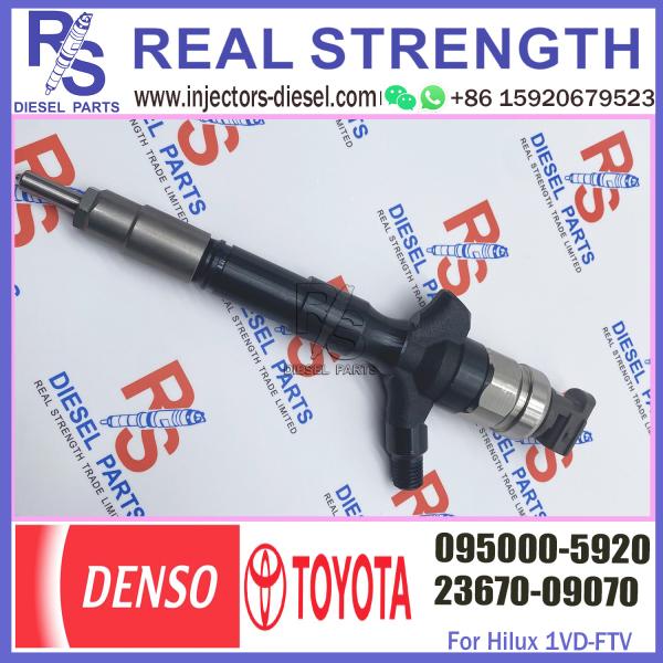 Common Rail Injector 23670-30110 095000-6180 095000-5920 for Diesel Engine 1KD-FTV