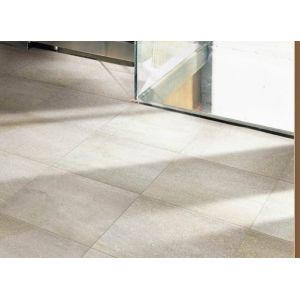 Limestone Effect Porcelain Tiles Environment Friendly Fine Air Permeability