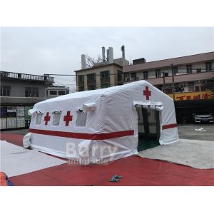 Wholesale Air Tight Tarpaulin Inflatable Medical Military Tent For Shelter from china suppliers