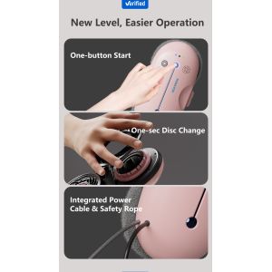 Automatic Window Cleaning Robot with Water Spray Voltage V 24V Professional